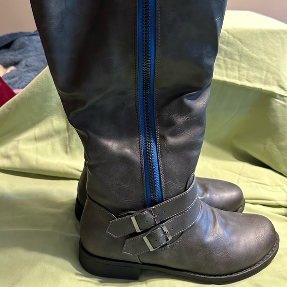 Journee Brinley Wide Calf Riding Boots - Picture 1 of 4
